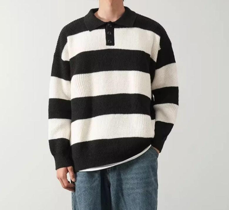 Variant image for Men's Retro Polo Sweater-8