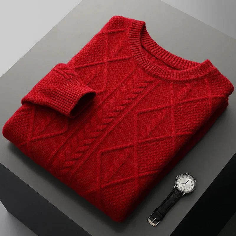 Variant image for Men's Cashmere Half Zip Sweater-19