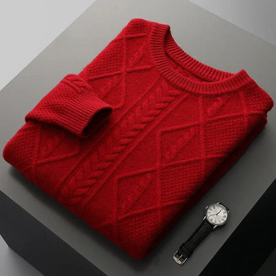 Variant image for Men's Cashmere Half Zip Sweater-19