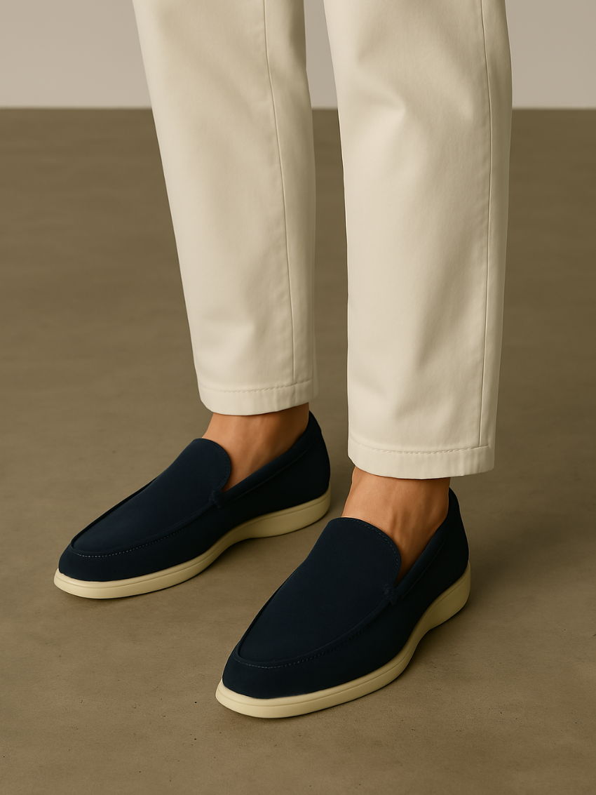 Men's Suede Loafers-5