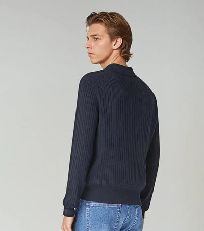 Men's Long Sleeve Polo Shirts-2