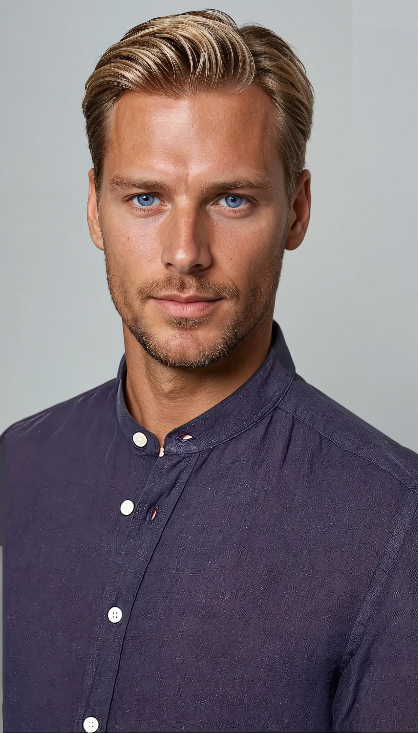 Men's Linen Shirt-4