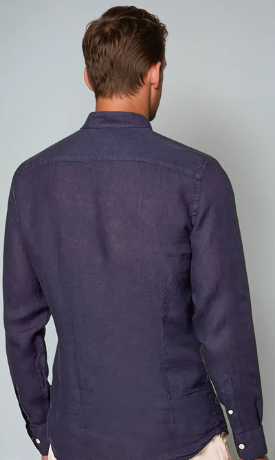 Men's Linen Shirt-3
