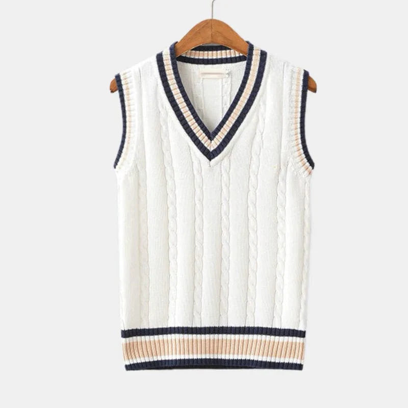 Nicholas - Old Money Sleeveless Sweater