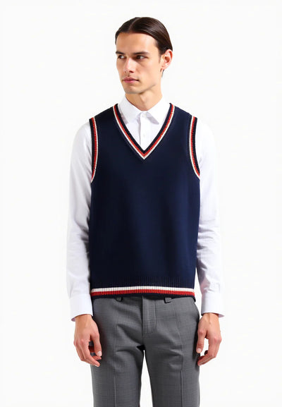 Nicholas - Old Money Sleeveless Sweater