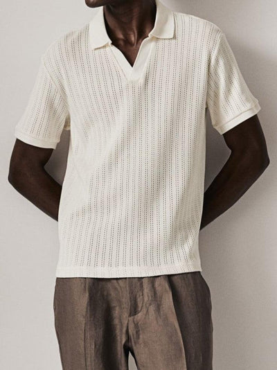 Lukas - V-neck Polo Shirt