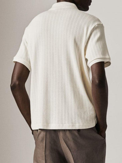 Lukas - V-neck Polo Shirt