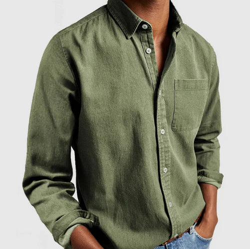 Ryan - Soft Cotton Blend Shirt