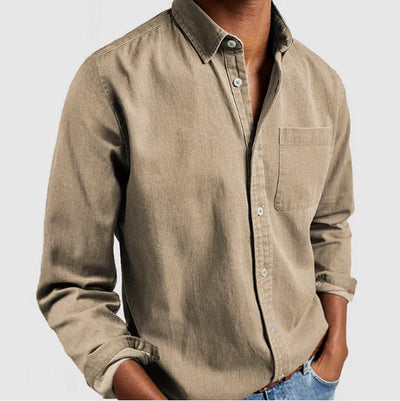 Ryan - Soft Cotton Blend Shirt