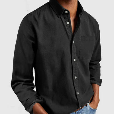Ryan - Soft Cotton Blend Shirt