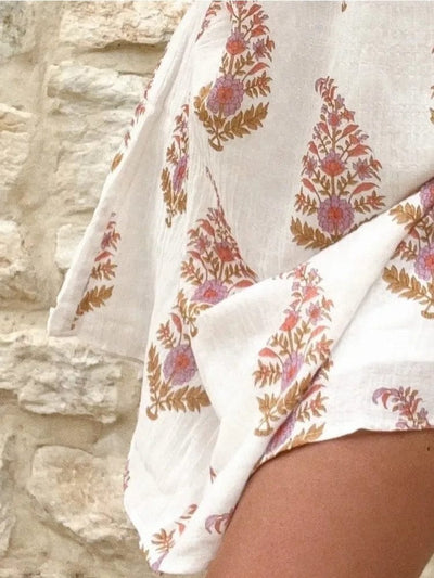 Mini robe imprimée