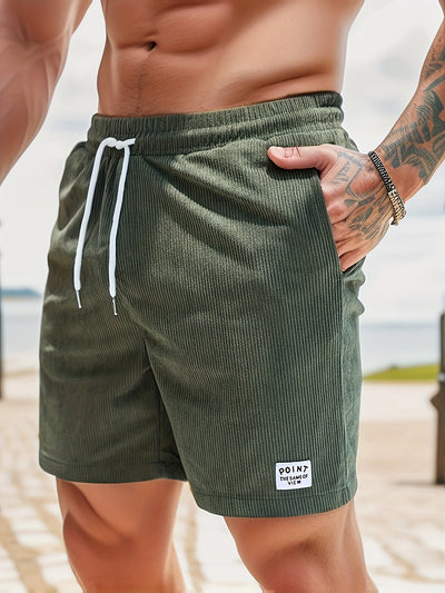 Striped Lightweight Summer Shorts