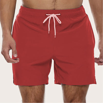 Quick-Dry Men's Swim Trunks