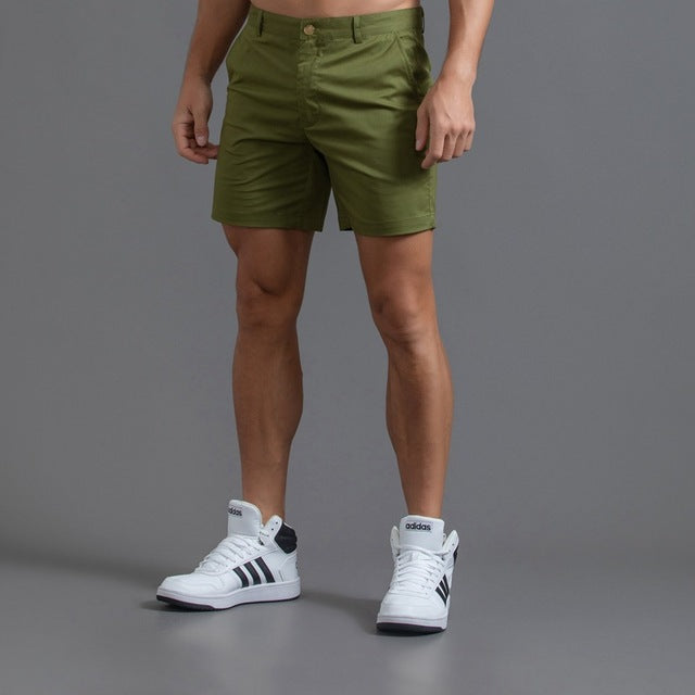 Tailored Cotton Summer Chino Shorts