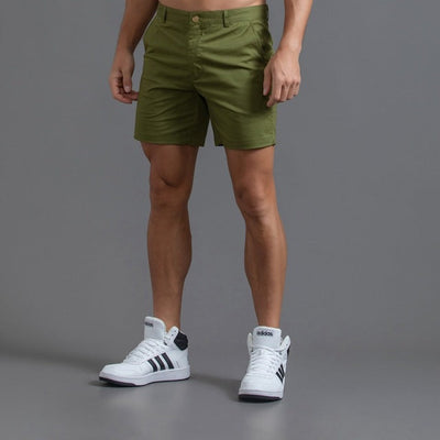 Tailored Cotton Summer Chino Shorts