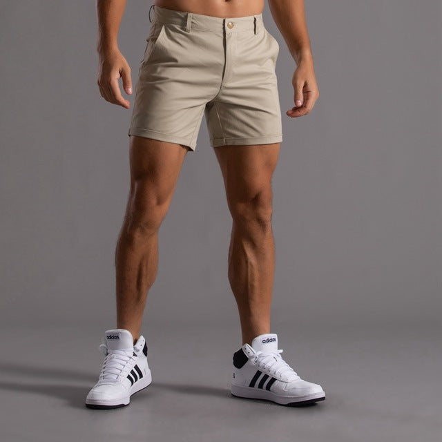Tailored Cotton Summer Chino Shorts