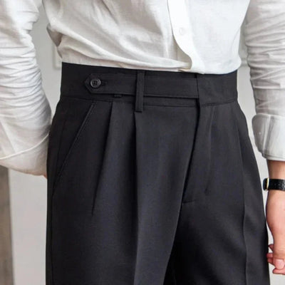 Tailored Houndstooth Summer Trousers