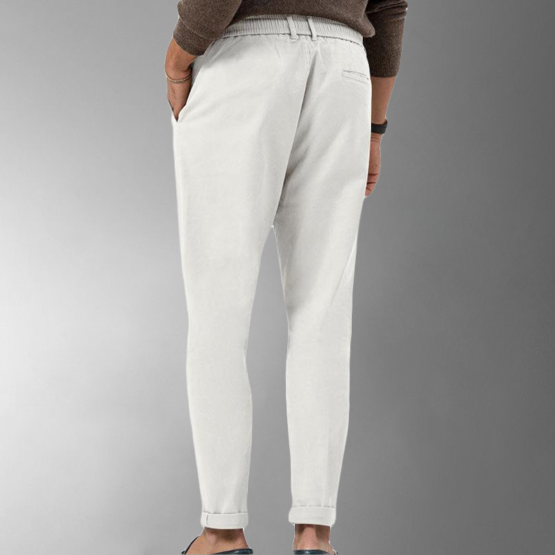 Tailored Linen Summer Pants for Men
