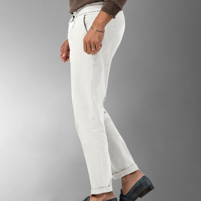 Tailored Linen Summer Pants for Men