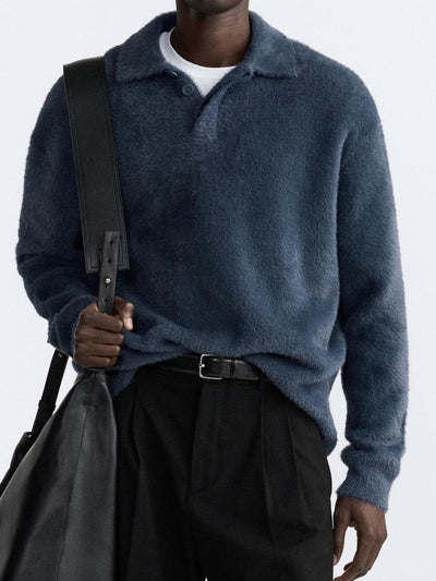 Old Money Textured Polo Shirt