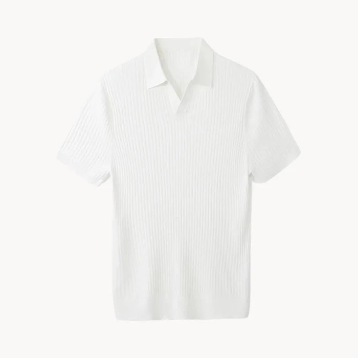 Noah - Timeless Mulberry Silk Polo