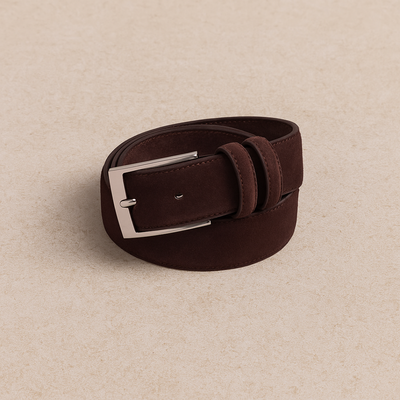 Elegant Suede Men's Belt