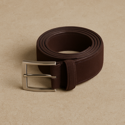 Elegant Suede Men's Belt