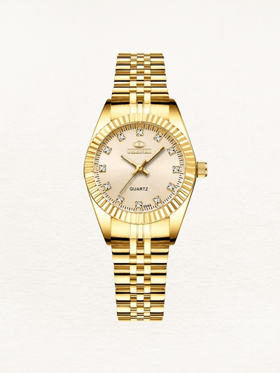 Montres Mini Quartz Or