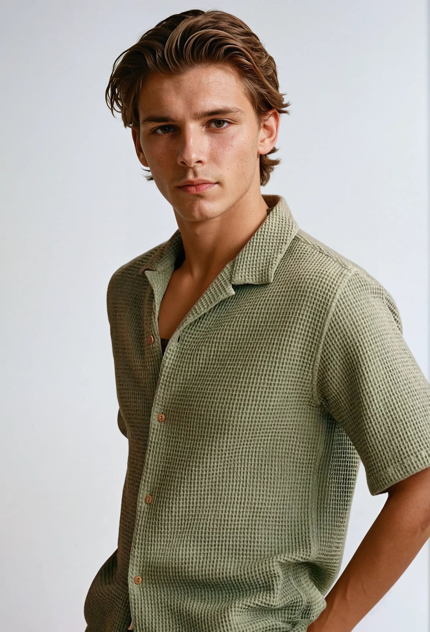 Variant image for Men's Waffle Shirt-1