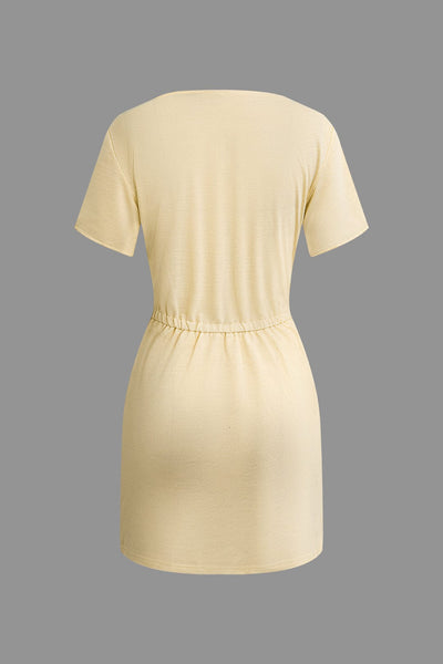 Mini robe unie