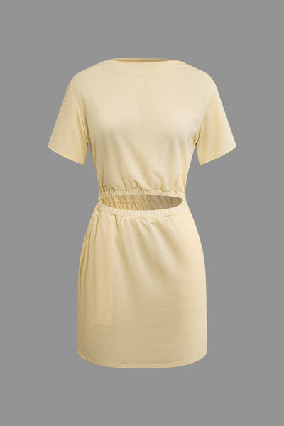Mini robe unie