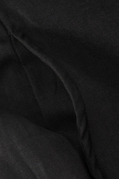 Pantalon de tailleur droit drapé