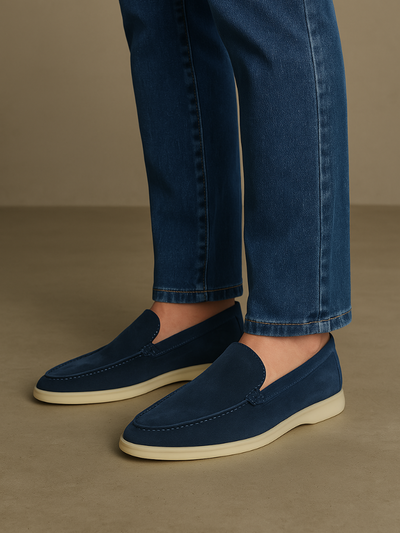 Men's Suede Loafers-2
