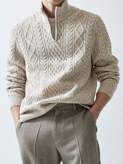 Old Money Zip Pullover
