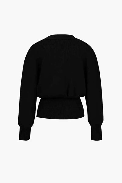 Cardigan à col en V