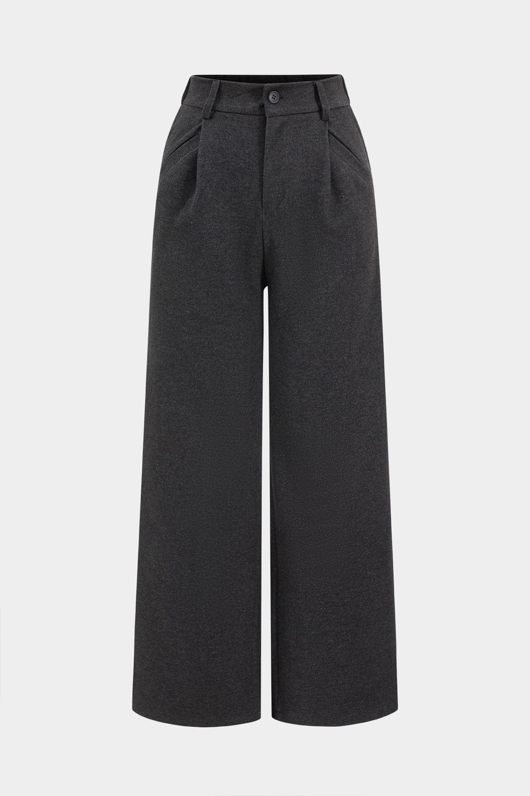 Pantalon large en laine