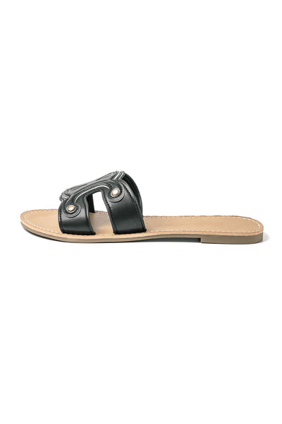 Chaussons rétro à bouts ronds