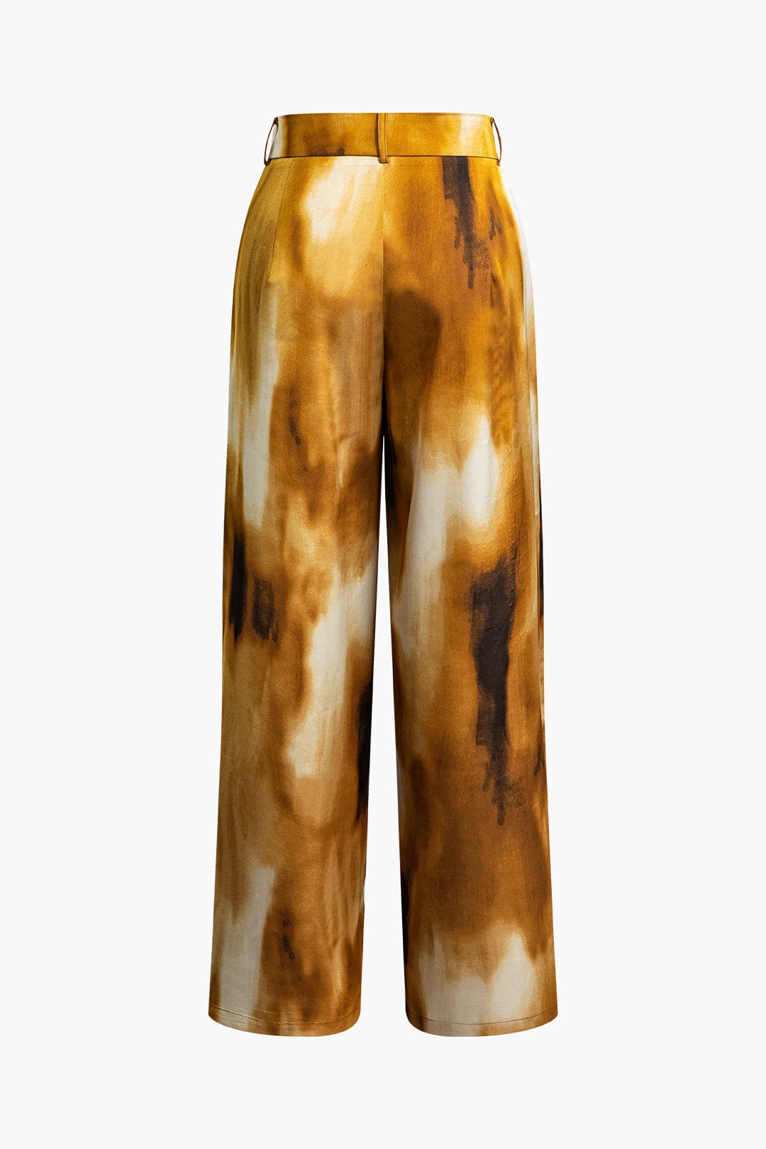 Pantalon large à rayures