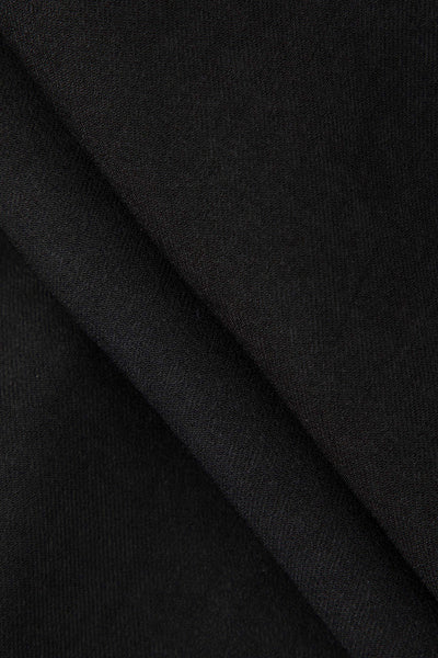 Pantalon de tailleur droit drapé