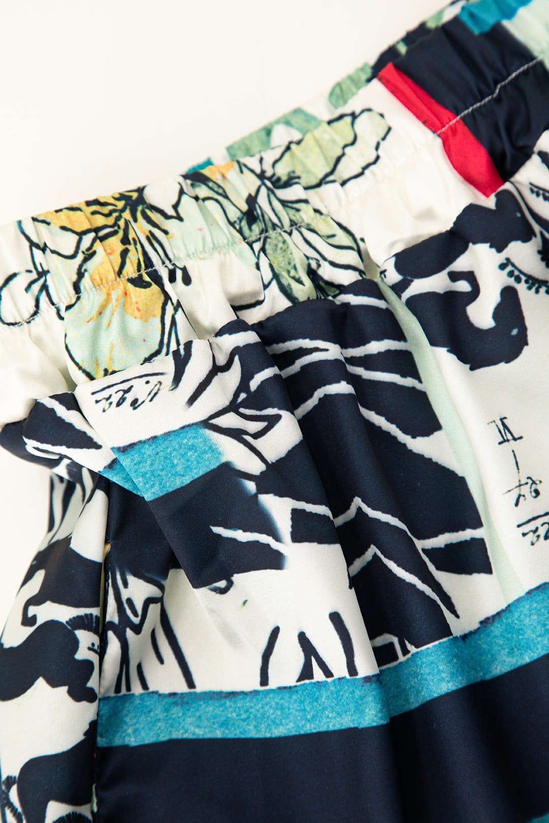 Pantalon imprimé floral