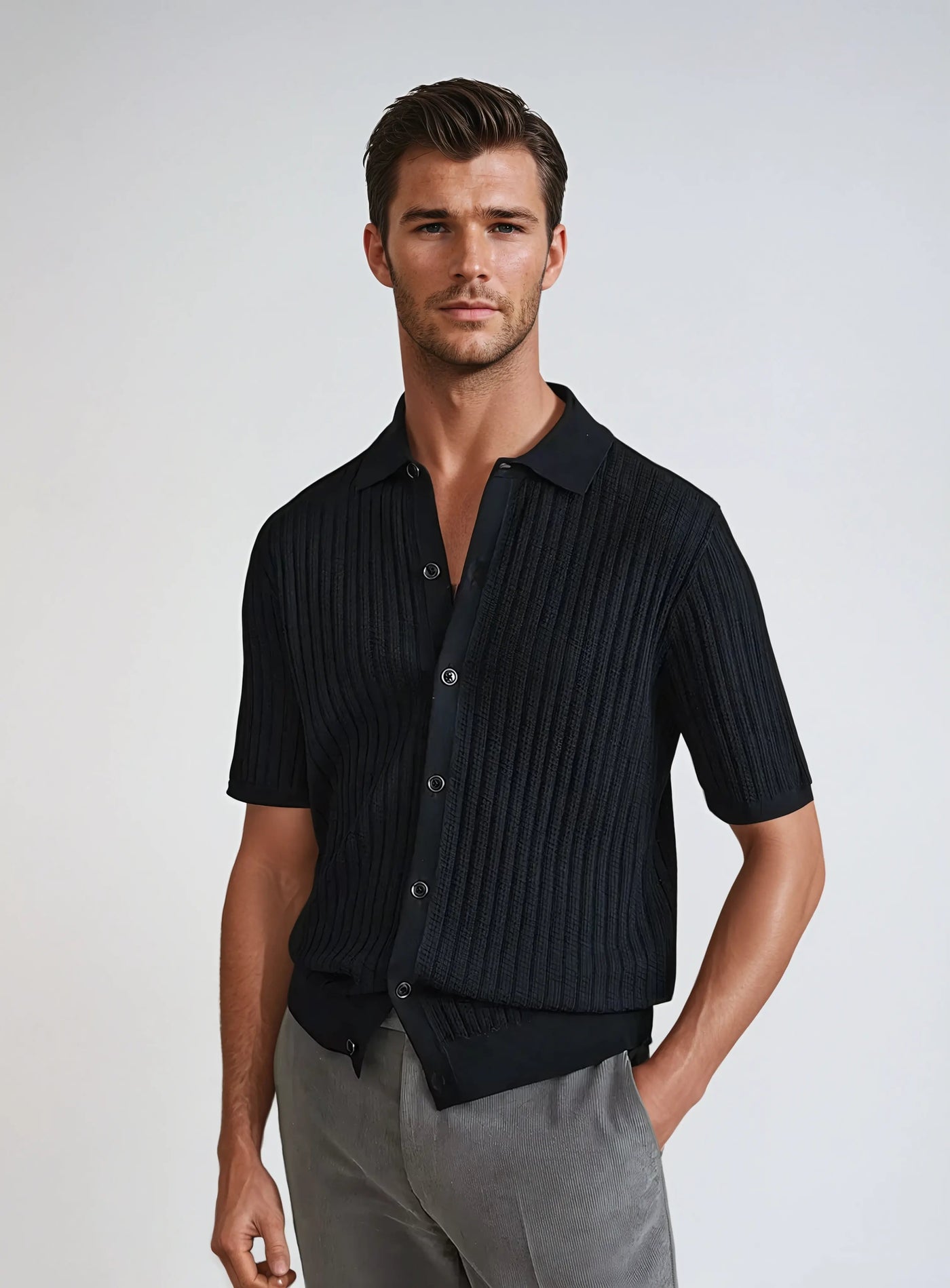 Variant image for Women’s Black Cardigan-1