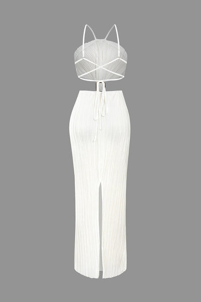 Robe Longue Fendue