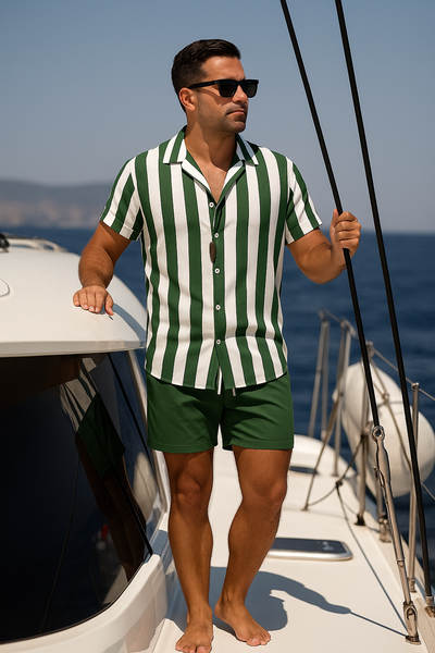 Lucas - Striped Two-Piece Set