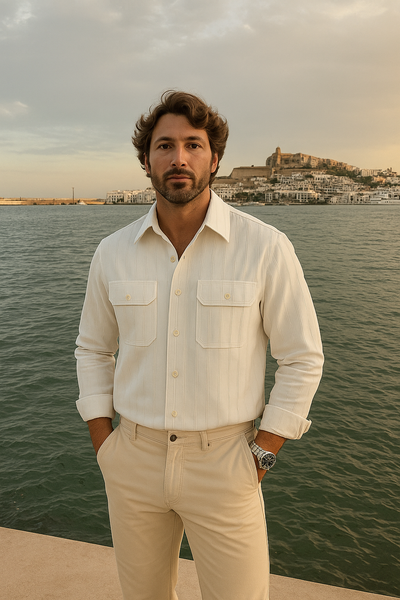 Lightweight Relaxed Fit Summer Overshirt