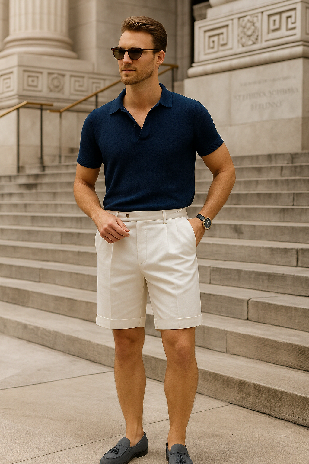 Tailored Summer Short Trousers
