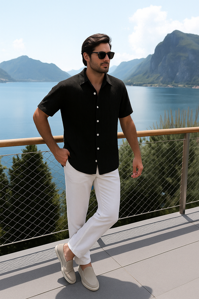 Mens Linen Summer Sets