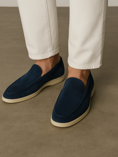 Men's Suede Loafers-6