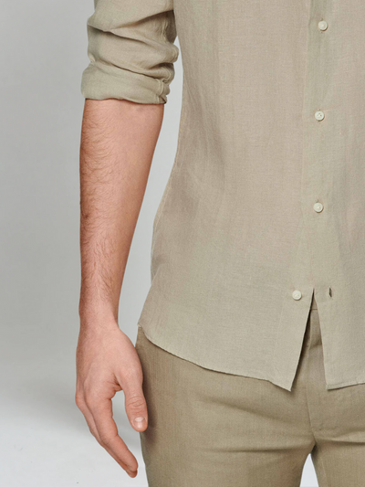 Men's Linen Shirt-5