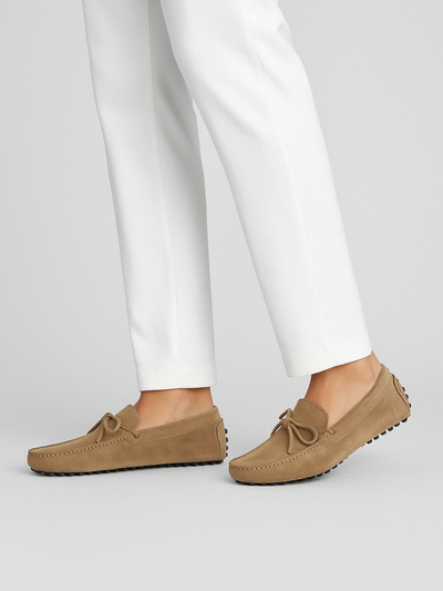 Men's Suede Moccasin Shoes-2